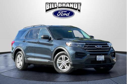STONE BLUE METALLIC 2022 Ford Explorer XLT