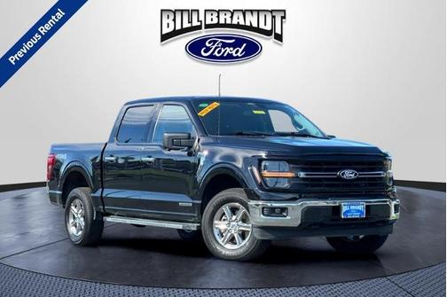 AGATE BLACK METALLIC 2024 Ford F-150 XLT