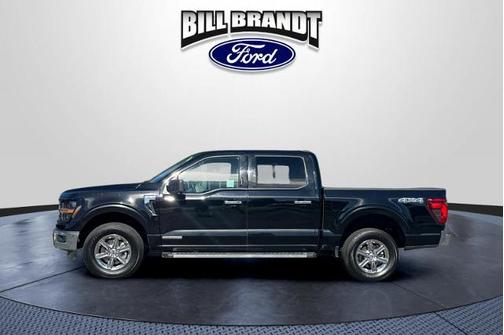 AGATE BLACK METALLIC 2024 Ford F-150 XLT