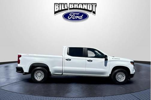 Summit White 2023 Chevrolet Silverado 1500 WT
