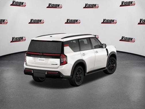 Aspen White Tricoat 2026 Nissan Armada PRO-4X