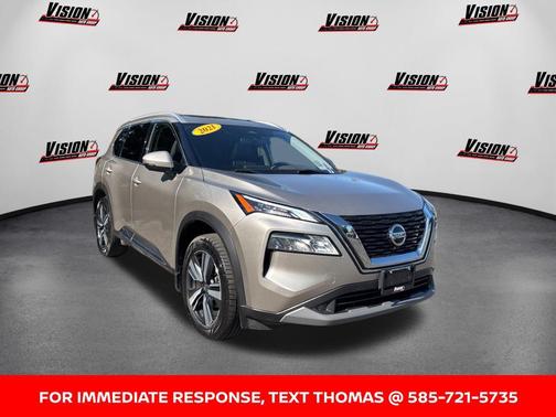 Champagne Silver Metallic 2021 Nissan Rogue SL