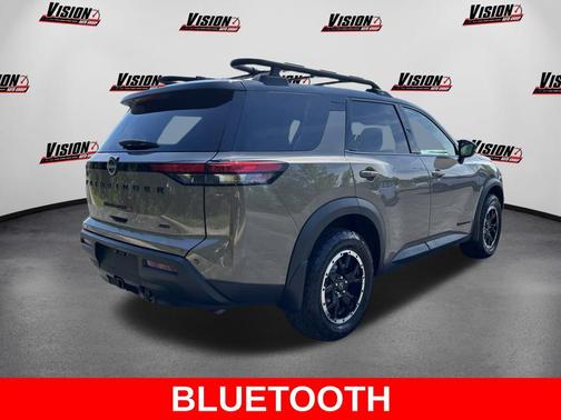 Baja Storm/Super Black Roof 2024 Nissan Pathfinder Rock Creek 4WD