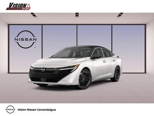 Aspen White/Super Black 2027 Nissan Sentra SR