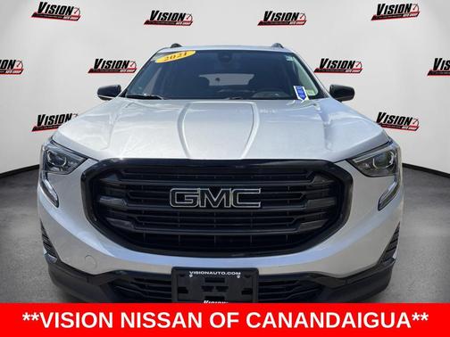 Quicksilver Metallic 2021 GMC Terrain SLE