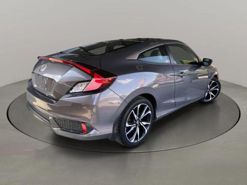 Modern Steel Metallic 2018 Honda Civic LX