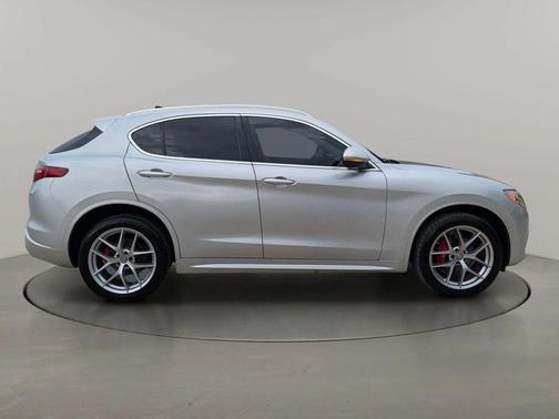 Silverstone Gray Metallic 2020 Alfa Romeo Stelvio Ti Sport