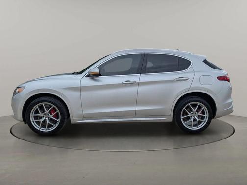 Silverstone Gray Metallic 2020 Alfa Romeo Stelvio Ti Sport
