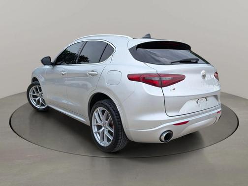 Silverstone Gray Metallic 2020 Alfa Romeo Stelvio Ti Sport