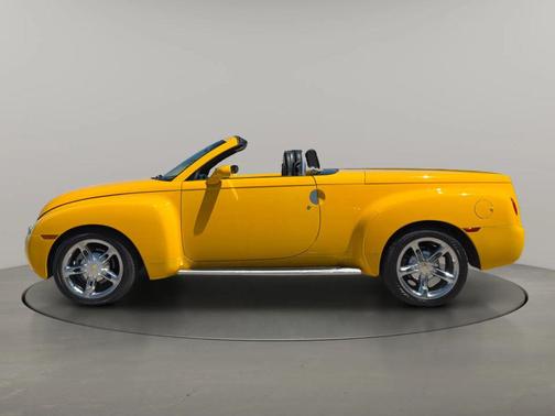 Yellow 2004 Chevrolet SSR Convertible Pickup 2D