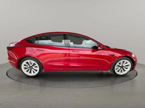 Red 2022 Tesla Model 3 Standard Range
