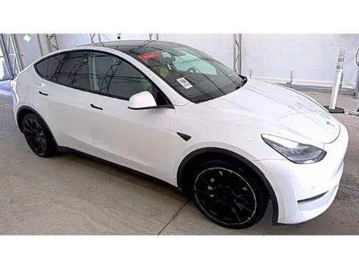 Pearl White Multi-Coat 2021 Tesla Model Y Long Range Dual Motor All-Wheel Drive