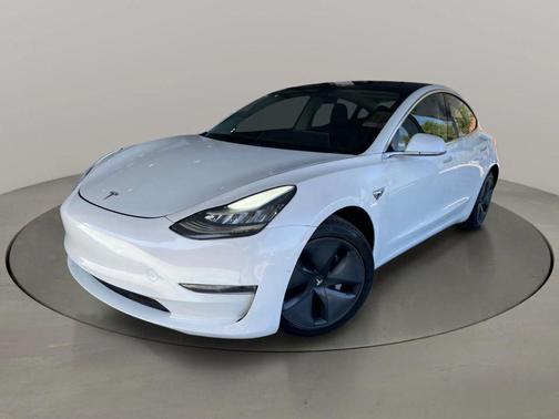 Pearl White Multi-Coat 2020 Tesla Model 3 Standard Range