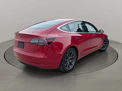 Red Multi-Coat 2018 Tesla Model 3 Mid Range