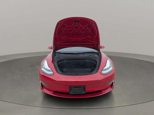 Red Multi-Coat 2018 Tesla Model 3 Mid Range
