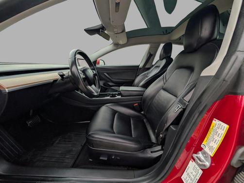 Red Multi-Coat 2018 Tesla Model 3 Mid Range
