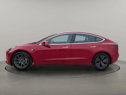 Red Multi-Coat 2018 Tesla Model 3 Mid Range