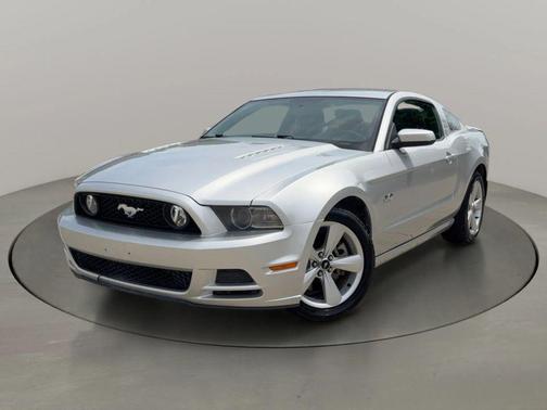 Silver 2014 Ford Mustang GT Premium