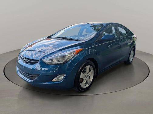 Blue 2013 Hyundai ELANTRA GLS