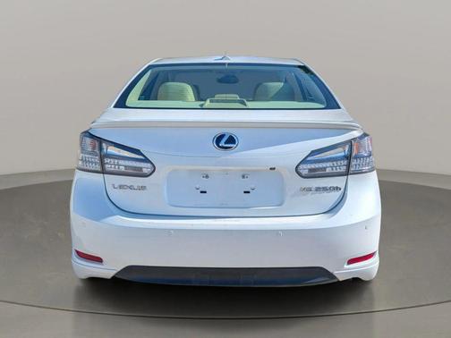 White 2010 Lexus HS 250h HS 250h Sedan 4D