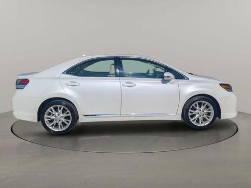 White 2010 Lexus HS 250h HS 250h Sedan 4D