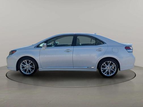 White 2010 Lexus HS 250h HS 250h Sedan 4D