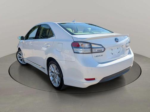 White 2010 Lexus HS 250h HS 250h Sedan 4D