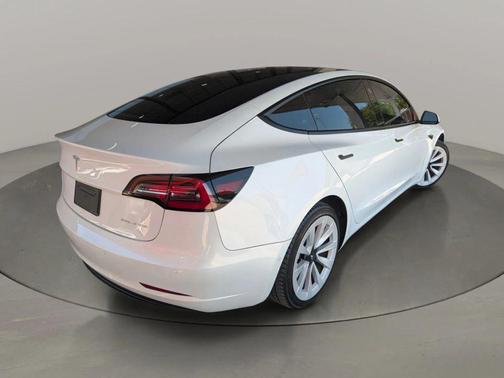 White 2022 Tesla Model 3 Long Range