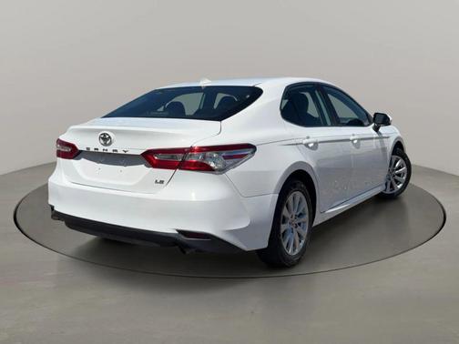White 2020 Toyota Camry LE