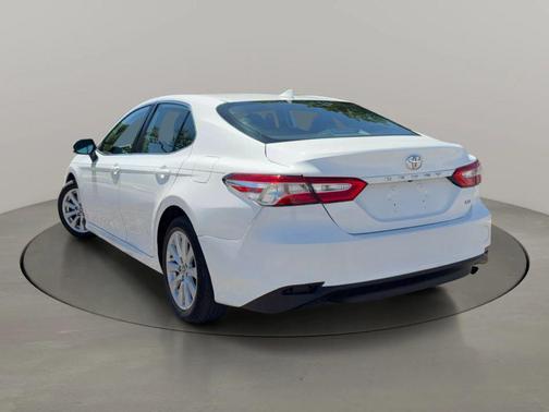White 2020 Toyota Camry LE