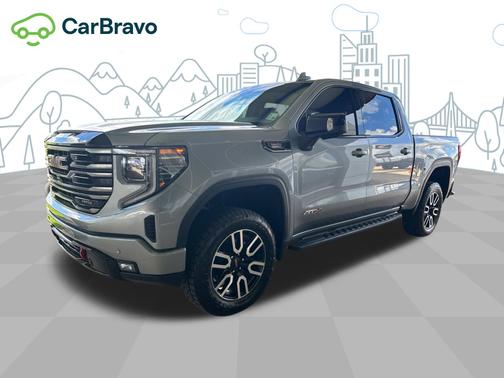 Sterling Metallic 2025 GMC Sierra 1500 AT4