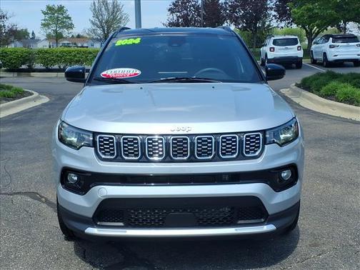 Silver Zynith 2024 Jeep Compass Limited