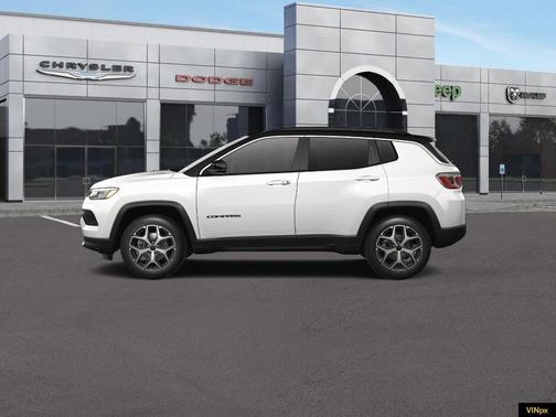 Bright White 2026 Jeep Compass Limited