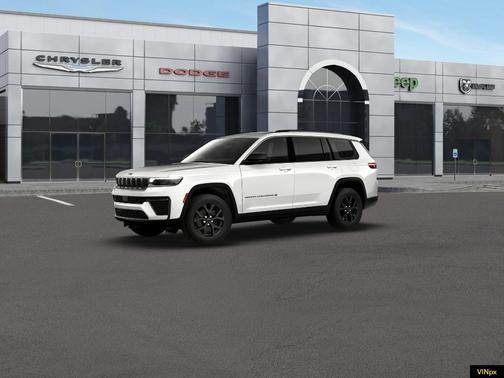 Bright White 2026 Jeep Grand Cherokee L Laredo