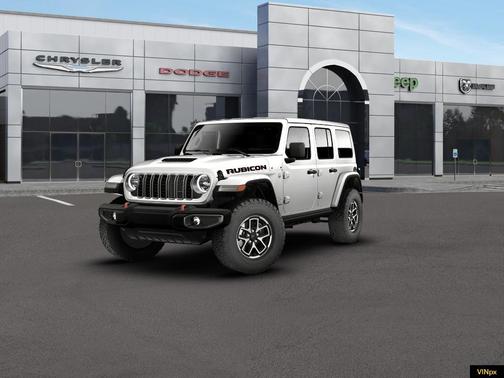 Bright White 2026 Jeep Wrangler Rubicon