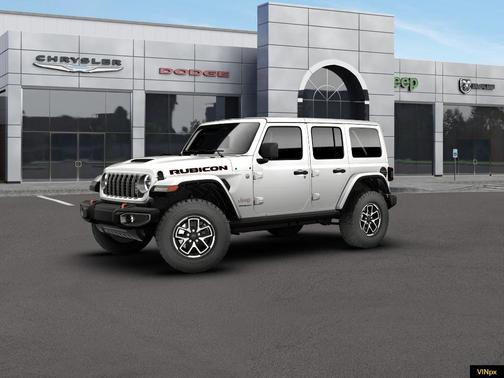 Bright White 2026 Jeep Wrangler Rubicon