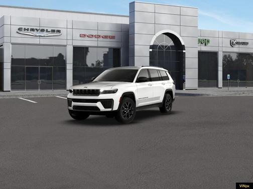 Bright White 2026 Jeep Grand Cherokee L Laredo