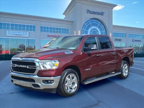 Red 2020 RAM 1500 Big Horn