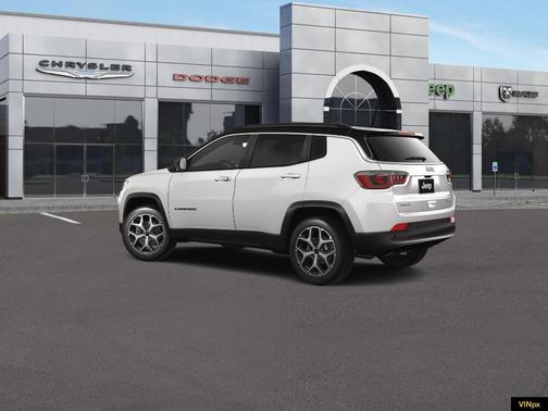 Bright White 2026 Jeep Compass Limited