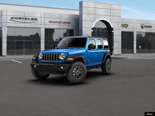 Hydro Blue Pearlcoat 2026 Jeep Wrangler Sport