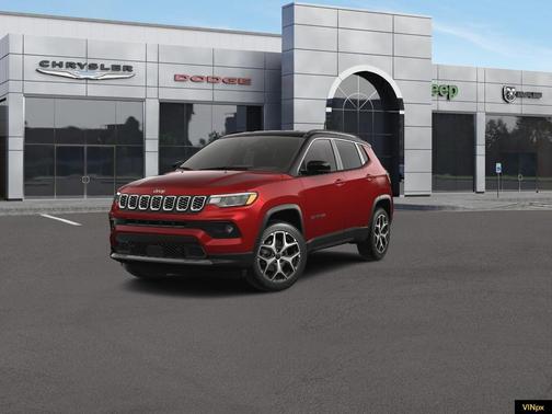 Red 2026 Jeep Compass Limited