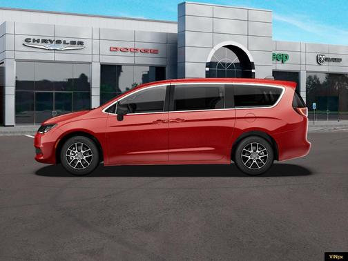 Red 2027 Chrysler Pacifica LX
