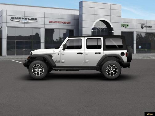 Bright White 2026 Jeep Wrangler Sport