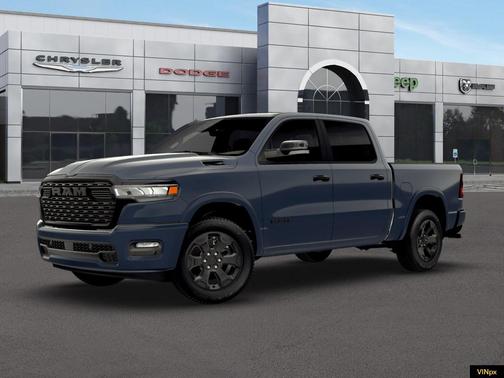 Blue 2026 RAM 1500 Big Horn