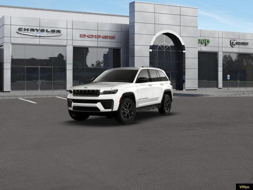 Bright White 2026 Jeep Grand Cherokee Laredo
