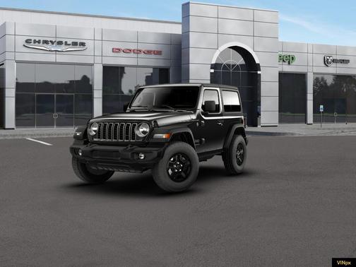 Black 2026 Jeep Wrangler Sport