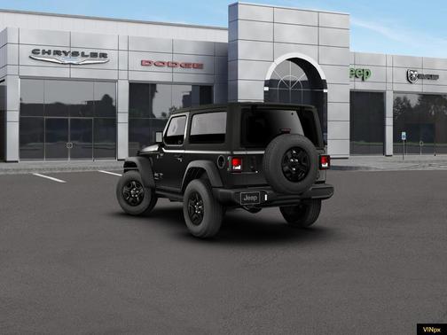 Black 2026 Jeep Wrangler Sport