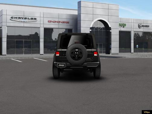 Black 2026 Jeep Wrangler Sport