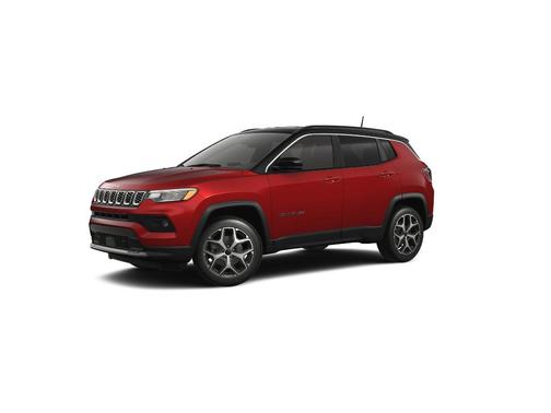Red 2026 Jeep Compass Limited