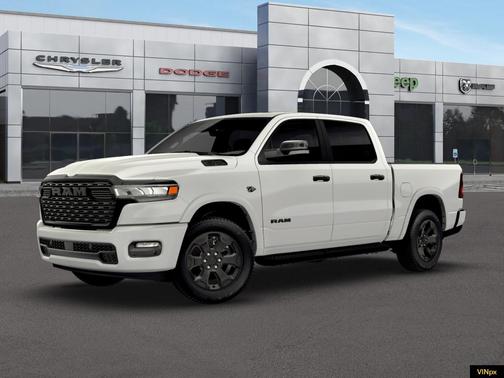 Bright White 2026 RAM 1500 Big Horn